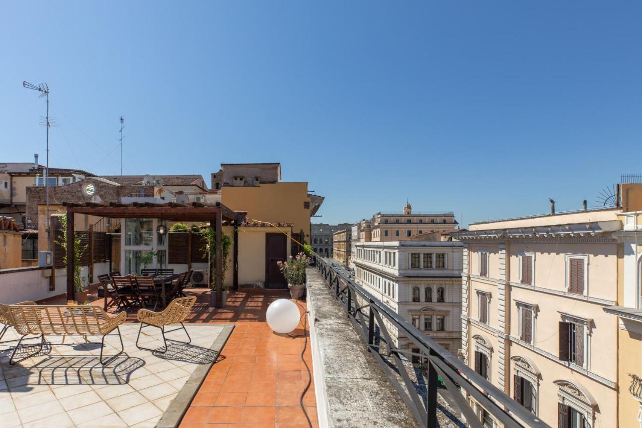Ferienwohnung Iflat Monti Penthouse Panoramic View Rom Exterior foto