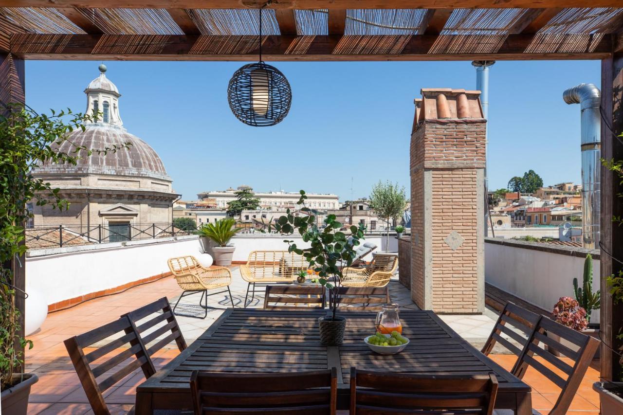 Ferienwohnung Iflat Monti Penthouse Panoramic View Rom Exterior foto