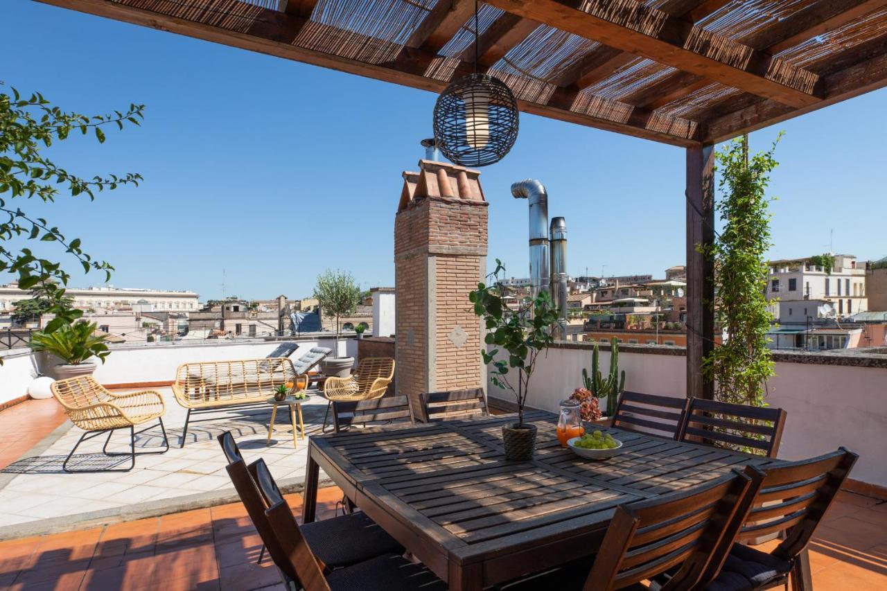 Ferienwohnung Iflat Monti Penthouse Panoramic View Rom Exterior foto