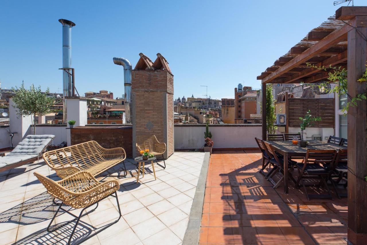 Ferienwohnung Iflat Monti Penthouse Panoramic View Rom Exterior foto